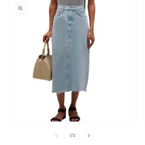 NWT AGOLDE DELLA SKIRT PRACTICE Size 31